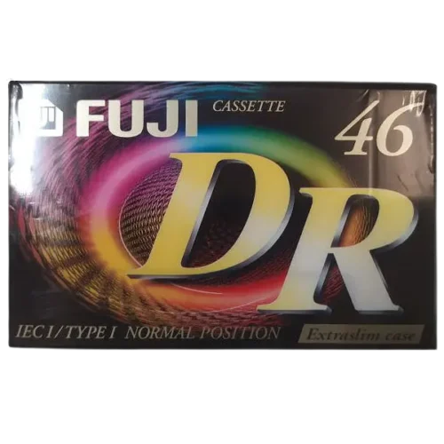 Audiocassetta Fuji DR 46 nastro audio 46 minuti