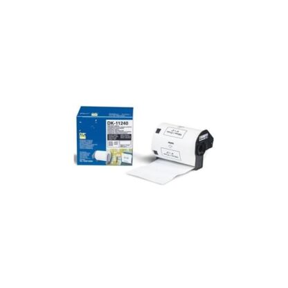 ETICHETTE DK11240 102mmX51mm COMPATIBILI BIANCHE ROTOLO DA 600 PZ PER BROTHER QL1000 1050 1060 WHITE DK-11240 CON SUPPORTO