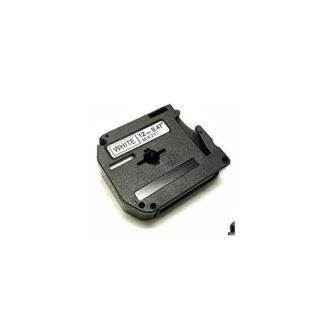 CASSETTA NASTRO MK-231SBZ COMPATIBILE LAMINATO NERO SU BIANCO 12mmX8m MK231SBZ LABEL PER BROTHER P-TOUCH 110