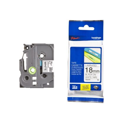 BROTHER TZE241 NASTRO TZ NERO / BIANCO
