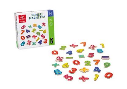 Dal Negro 53855-Numeri Magnetici, Multicolore, 822063