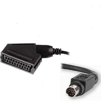 Cavo S-video 9 pin Din maschio a SCART per monitor