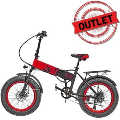 BICI ELETTRICA CON PEDALATA ASSISTITA 12000 - 250W - ROSSA