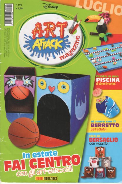 in estate fai centro con gli art-attacchi!