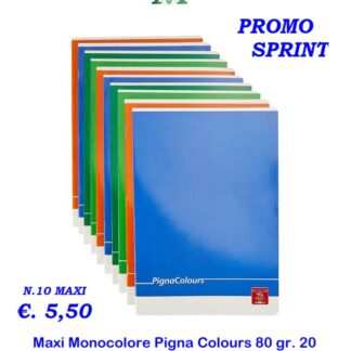10 Maxi Pigna Color anche misti 5 mm - rigo