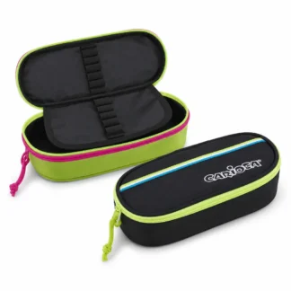 Astuccio Carioca Fluo organizzato in due varianti colore