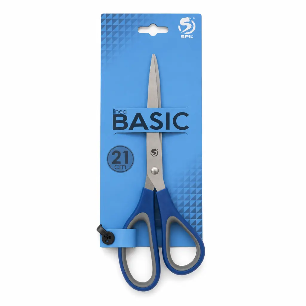 Forbice SPIL 21 cm Basic con lame in acciaio