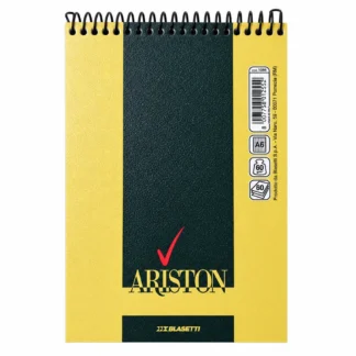 Blocco spirale A6 Ariston Blasetti 60 fogli rigatura 5M